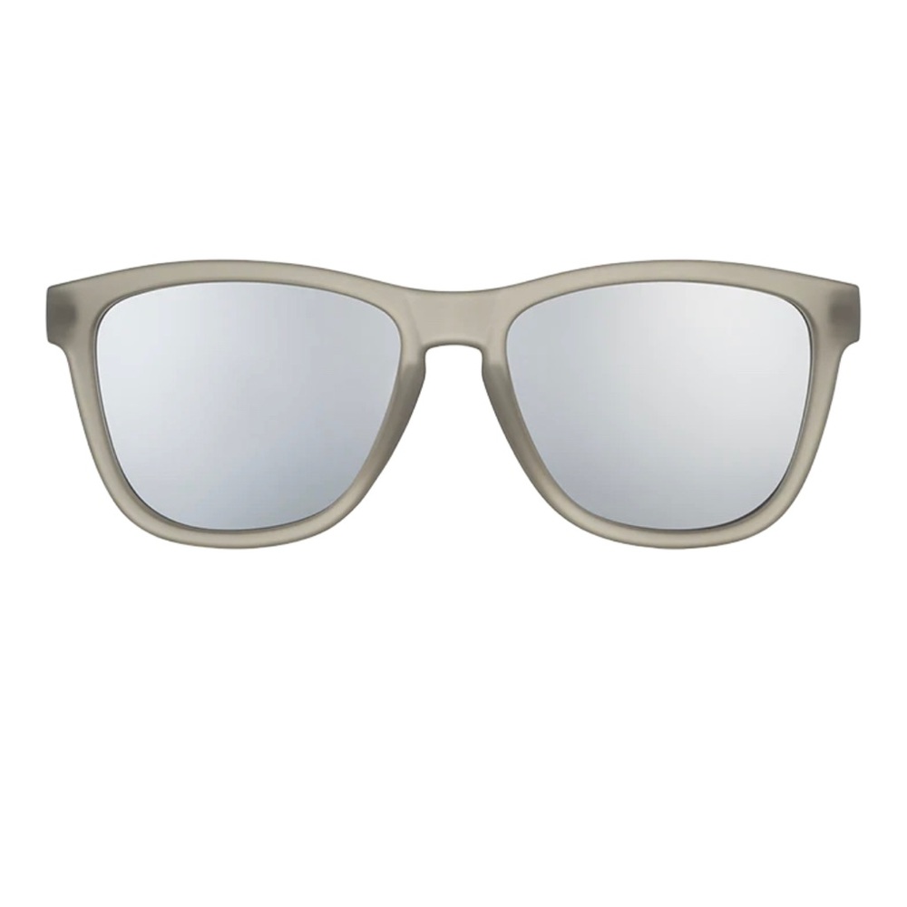 Goodr Sunglasses - Valhalla, Grey, Mirrored Lenses. Never worn.